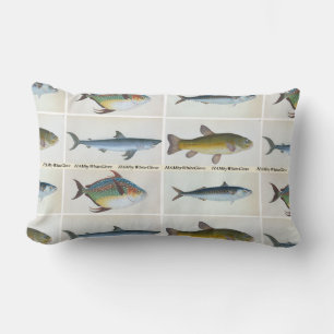 HAMbyWG - Throw Pillow - Four Fish