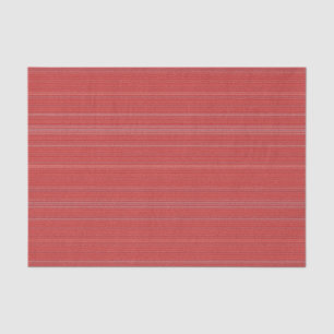 HAMbyWG - Tissue Paper - Red Fine Stripe