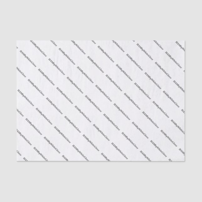 HAMbyWG - Tissue Paper - Signature Logo (Front)