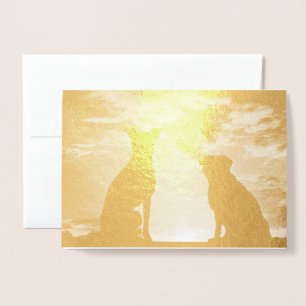 HAMbyWG - Two Dogs Foil Card
