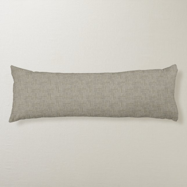 HAMbyWG - Wheat Colour Weave Pattern Body Pillow (Front)