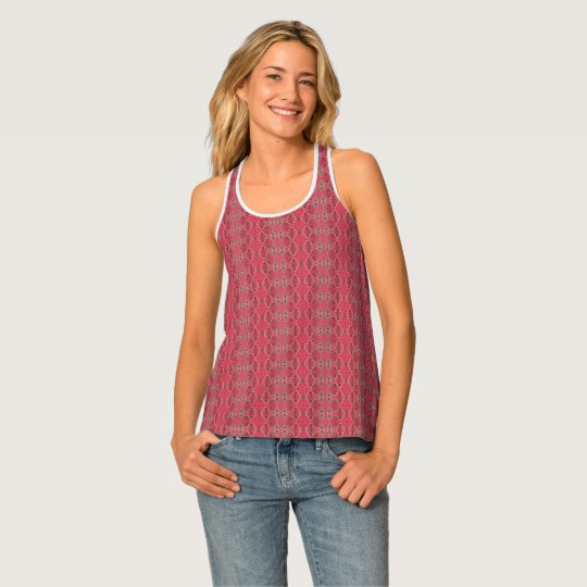 HAMbyWG - Woman's Tank Top - Pink Indian