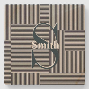 HAMbyWG Woven Design Stone Coaster