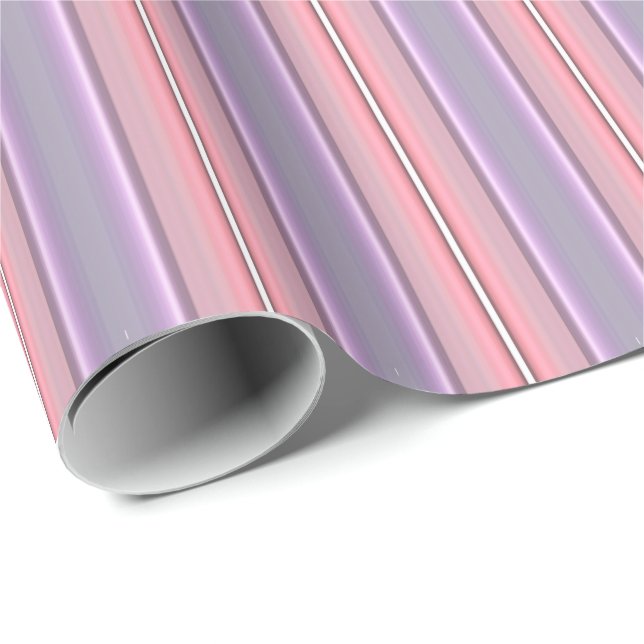 HAMbyWG - Wrapping Paper - Light Pink & Purple (Roll Corner)