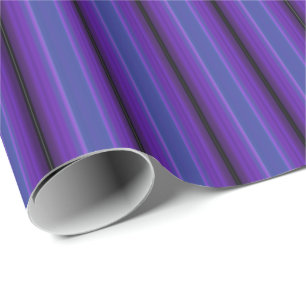HAMbyWG - Wrapping Paper - Purple & Blue Stripe