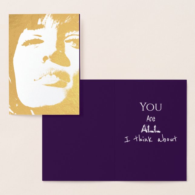 HAMbyWG You are all I think about Foil Card (Display)