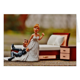 HAMbyWhiteGlove - Card - Bride & Groom Humour