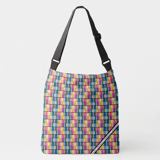 HAMbyWhiteglove - Cross-Over Shoulder - Barrel Crossbody Bag (Front)