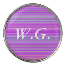 HAMbyWhiteGlove  - Golf Ball Marker - Violet
