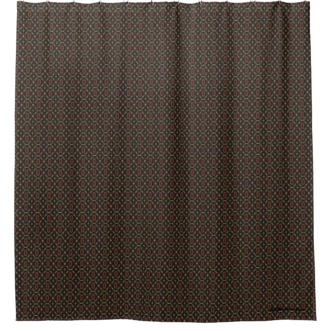 HAMbyWhiteGlove Shower Curtain - Victorian (Front)