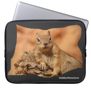 HAMbyWhiteGlove Squirrel - Laptop Sleeve