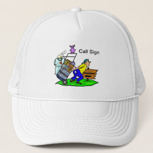 Hamfest Ham Radio Customizable Trucker Hat
