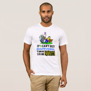 Hamfests Buy Happiness Ham Radio T-shirt