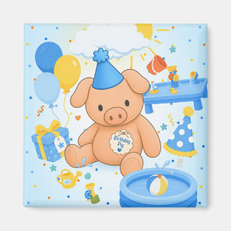Hamhock's Splashtastic! Storybook Magnet