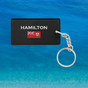 Hamilton Bermuda Pays Drapeau Couleur foncée