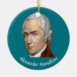 Hamilton Christmas Ornament