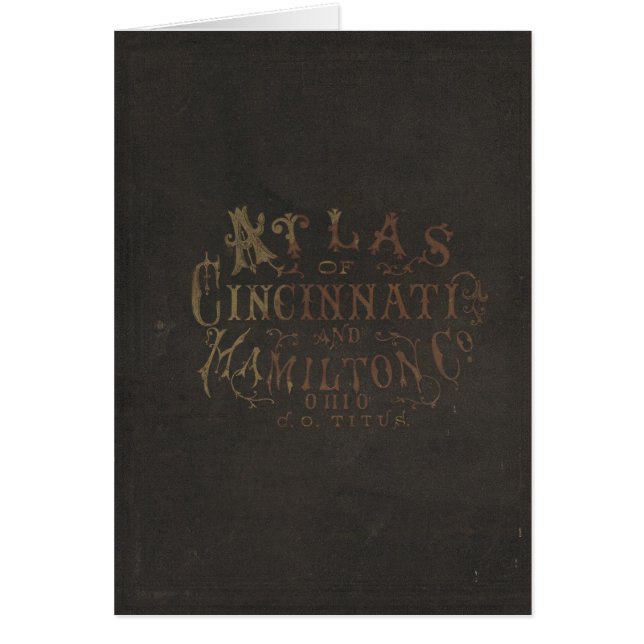 Hamilton County Atlas (Front)