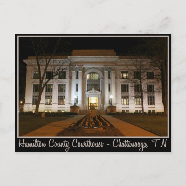 Hamilton County Courthouse - Chattanooga, TN Postcard (Front)