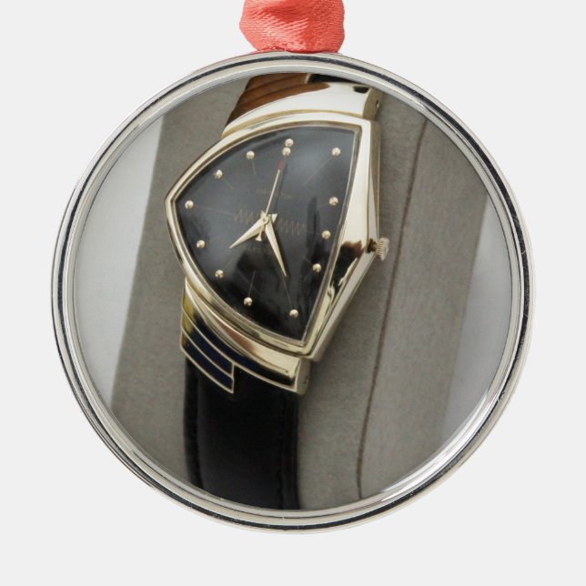 Hamilton Electric Ventura Watch c.1957 Metal Ornament (Front)