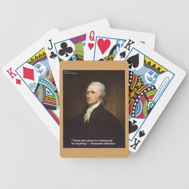 Hamilton Playing Cards Zazzle ca Hamilton playing cards zazzle ca