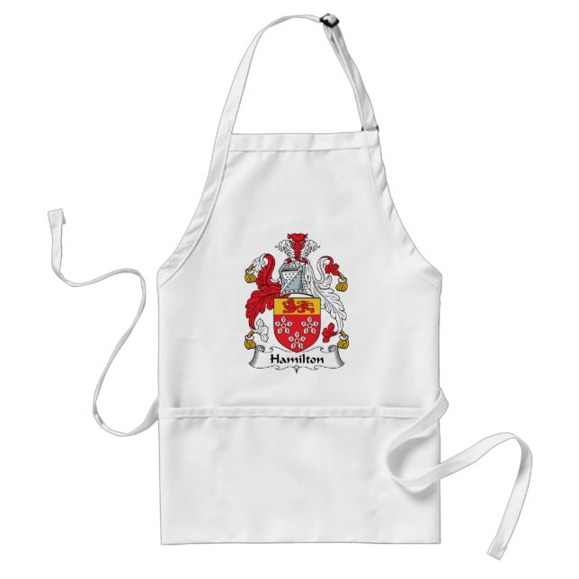 Hamilton Family Crest Standard Apron (Front)