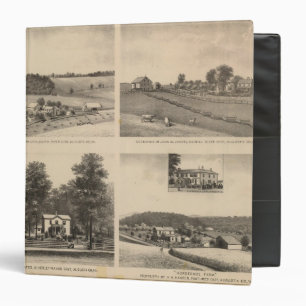 Hamilton, Landes, Yates residences, Horseshoe Farm Binder
