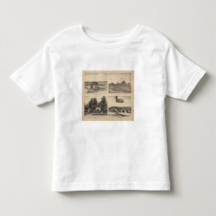 Hamilton, Landes, Yates residences, Horseshoe Farm Toddler T-shirt