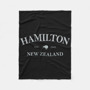 Hamilton New Zealand Hamilton Nz Graphic Print Fleece Blanket