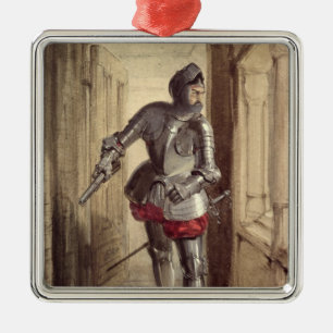 Hamilton of Bothwellhaugh about to shoot Metal Ornament