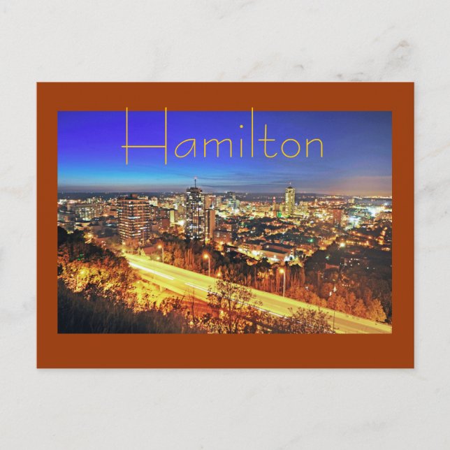 Hamilton, Ontario, Canada Postcard (Front)