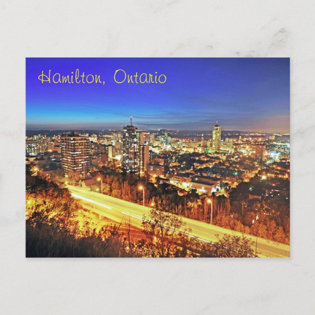 Hamilton, Ontario, Canada Postcard (Front)