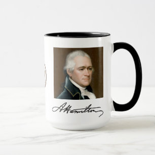 Hamilton Portrait & Facts Mug