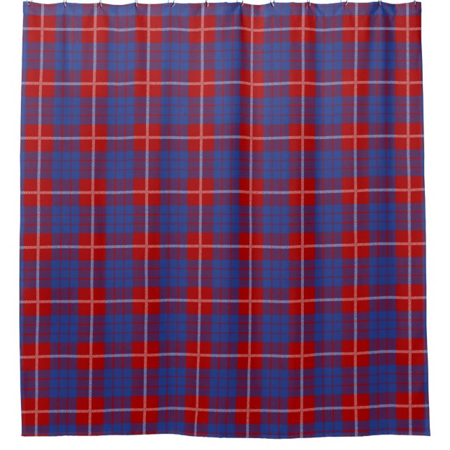 Hamilton Tartan Shower Curtain (Front)