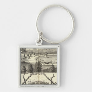 Hamiltonian Farm in Middletown, NJ Keychain