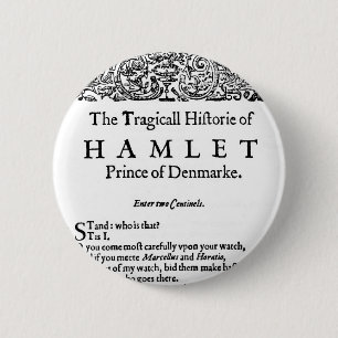 Hamlet 2 Inch Round Button