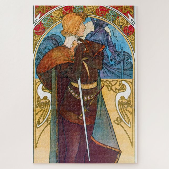 Hamlet, Alphonse Mucha Jigsaw Puzzle (Vertical)