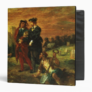 Hamlet and Horatio in the Cemetery, 1859 (oil on c Binder