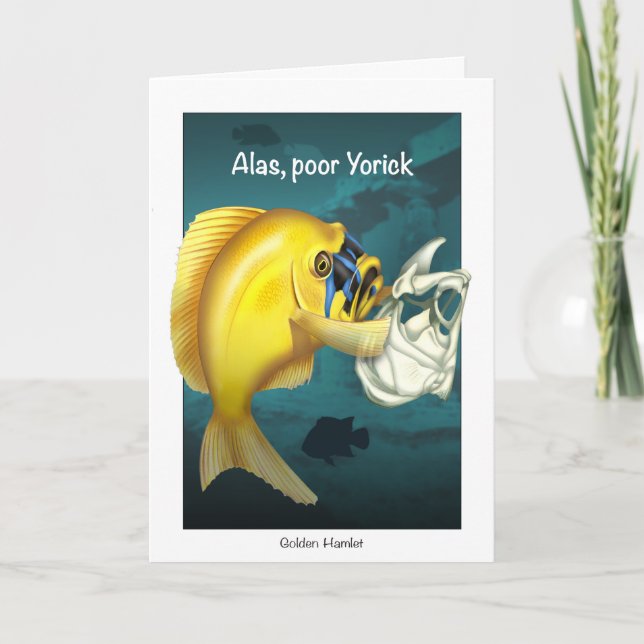 Hamlet Birthday Card (Front)