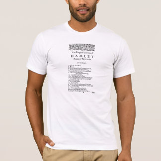 Hamlet First Page T-Shirt