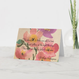 Hamlet Greeting Card