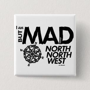Hamlet NNW 2 Inch Square Button