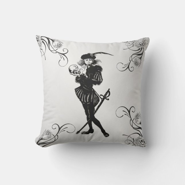Hamlet Outdoor Pillow (Front)
