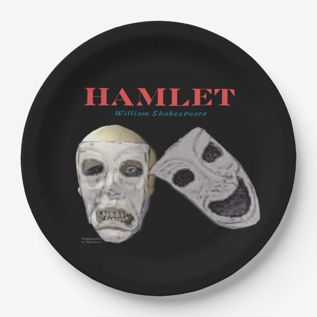 Hamlet Paper Plate (Front)