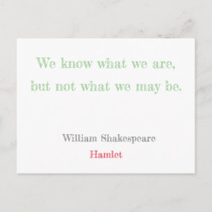 Hamlet Postcard
