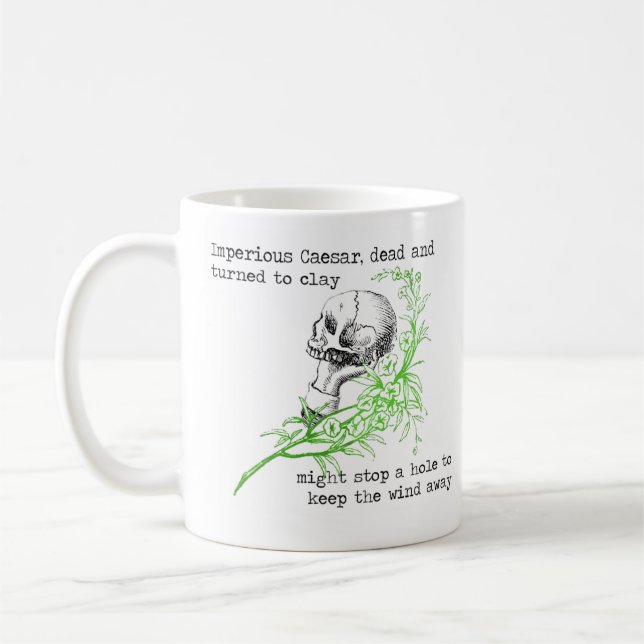 Hamlet Skull Mug (Left)