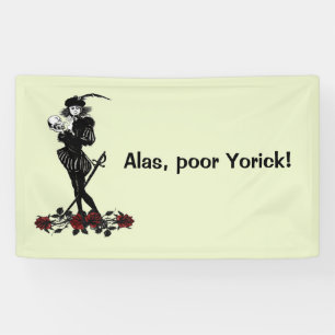 Hamlet The Bard Green Banner