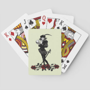 Hamlet The Bard Lime Green Bicycle Playing Cards