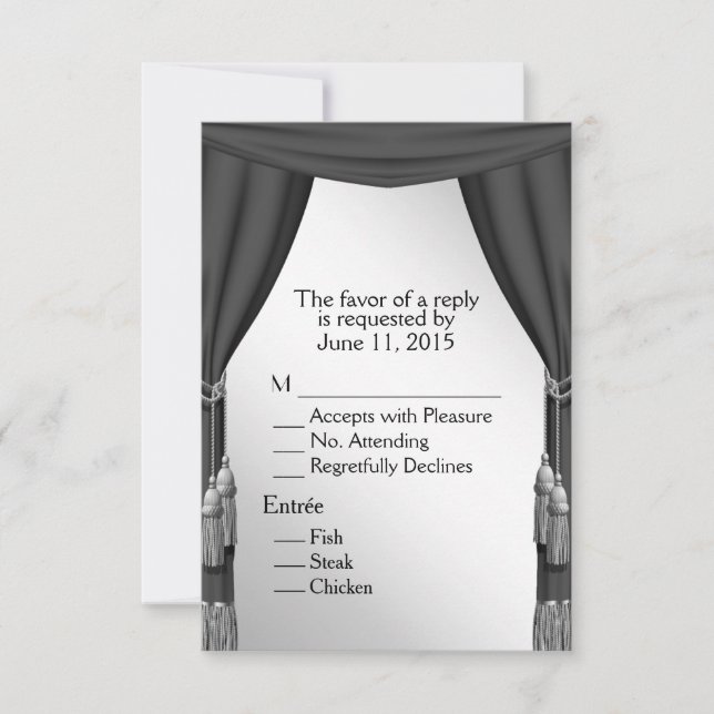 Hamlet Theatre Theme RSVP (Front)