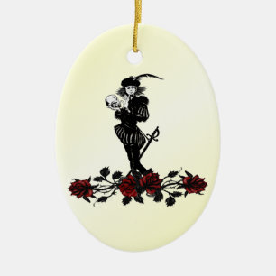 Hamlet Yellow Ceramic Ornament