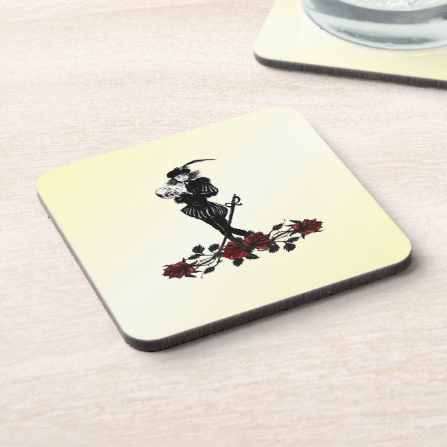 Hamlet Yellow Hues Coaster (Left Side)